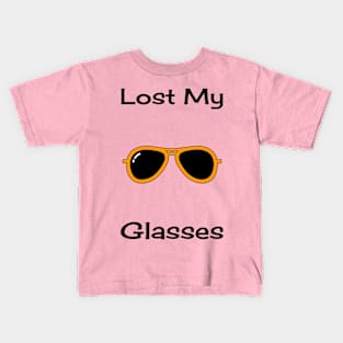 Lost My Glasses Kids T-Shirt